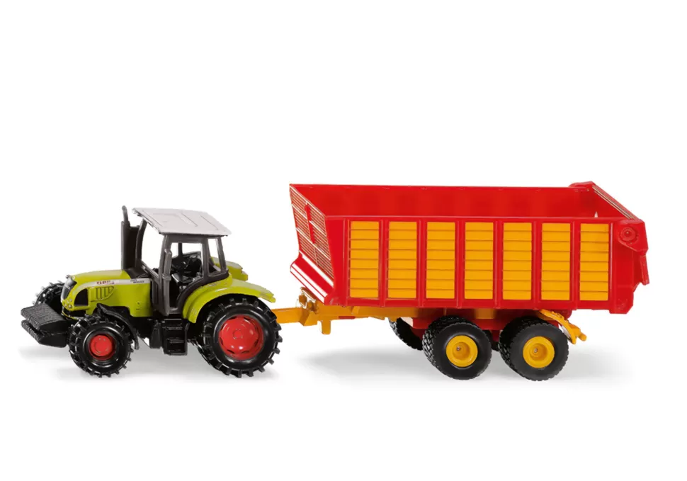 Siku Claas mit Silagewagen Clearance