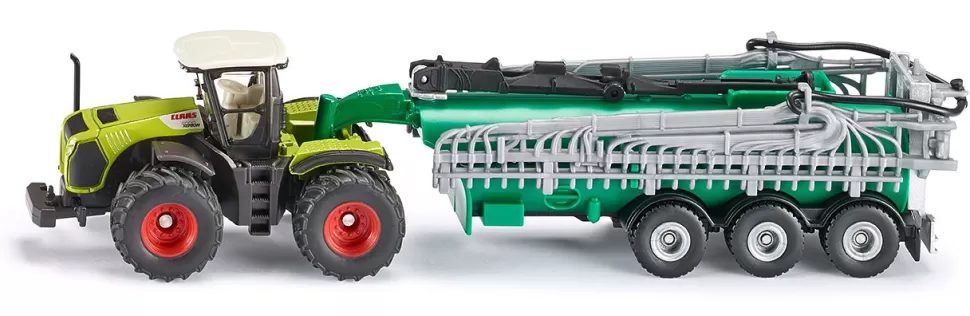 Siku Claas Xerion mit Fasswagen Cheap