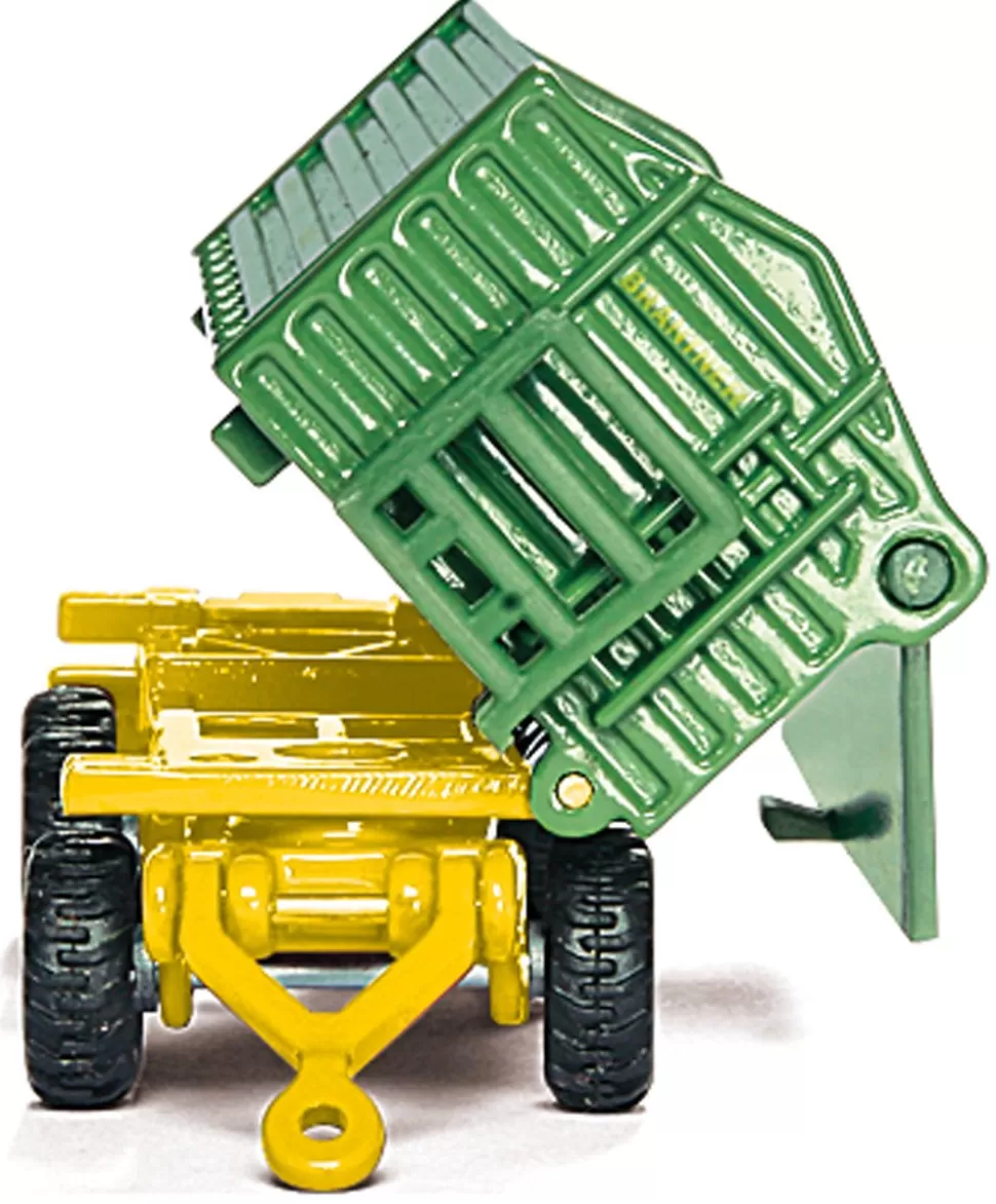 Siku John Deere mit Frontlader und Anhänger Best Sale