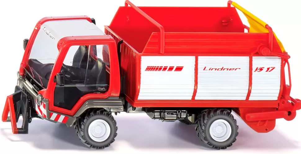 Siku Lindner Unitrac mit Ladewagen Best