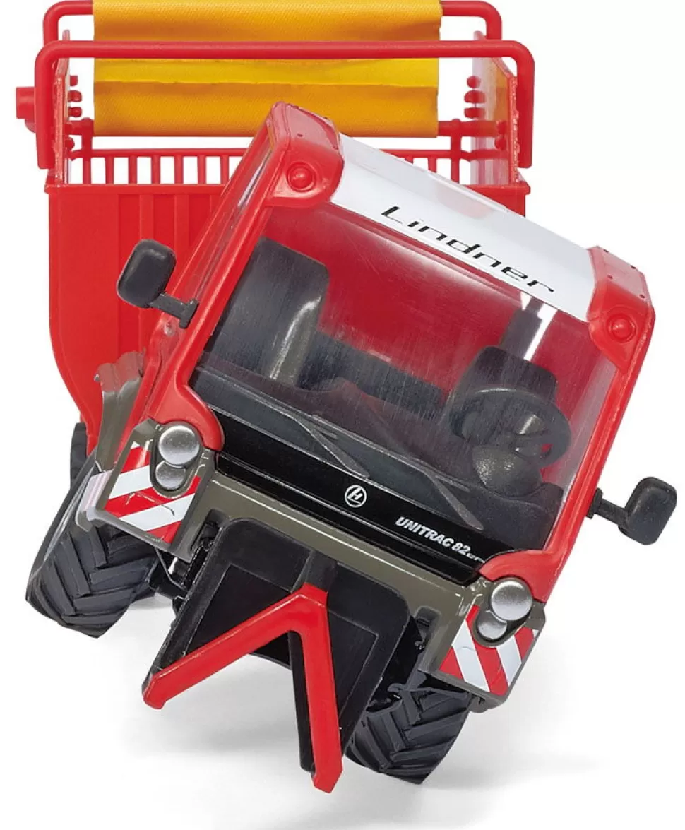 Siku Lindner Unitrac mit Ladewagen Best