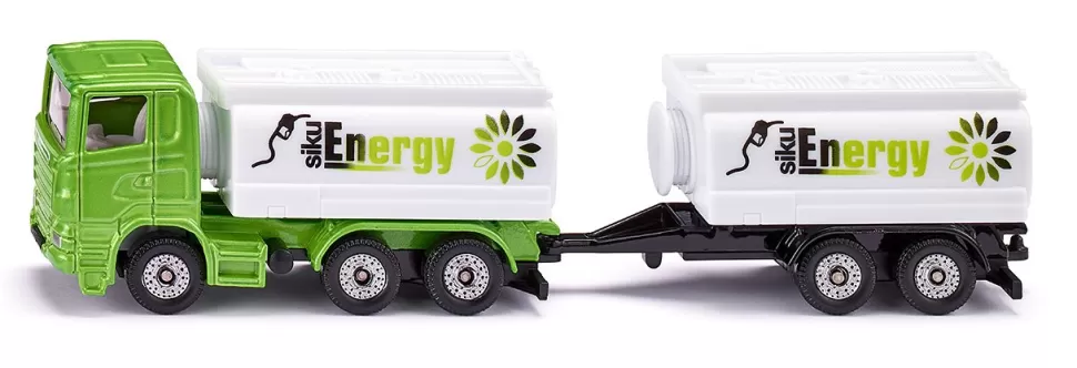 Siku LKW mit Tankwagenaufbau und Anhänger Cheap