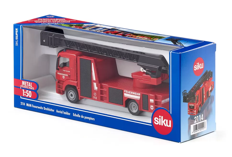 Siku MAN Feuerwehr Drehleiter Hot