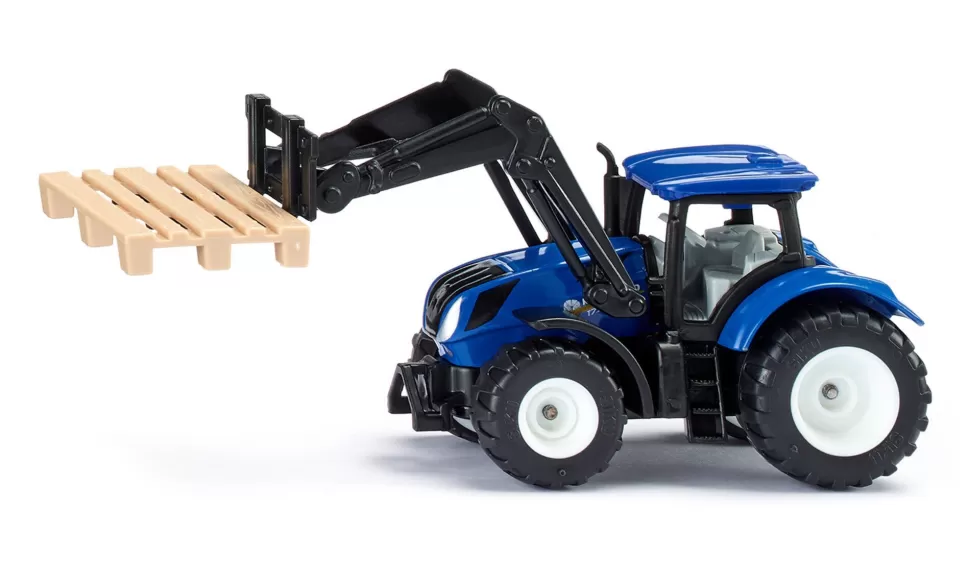Siku New Holland mit Palettengabel und Palette Discount