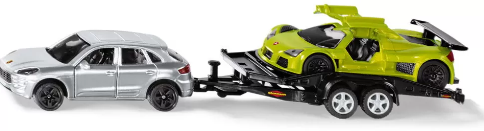 Siku PKW mit Transport-Anhänger Store