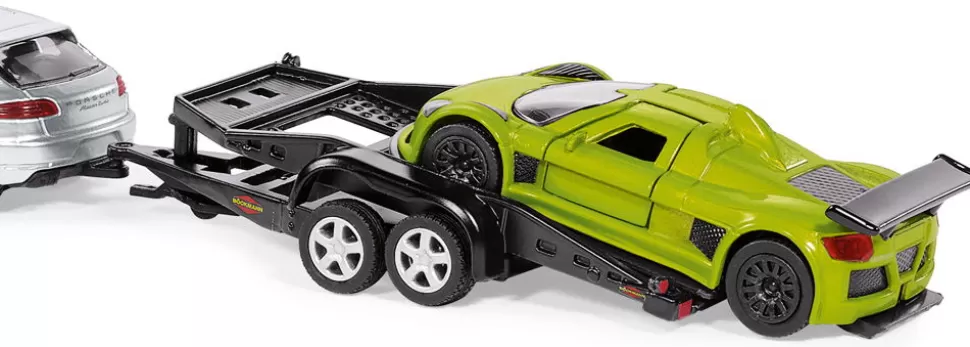 Siku PKW mit Transport-Anhänger Store