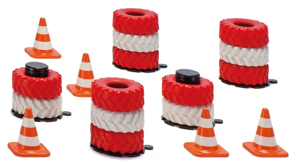 Siku Reifenstapel und Pylonen Cheap