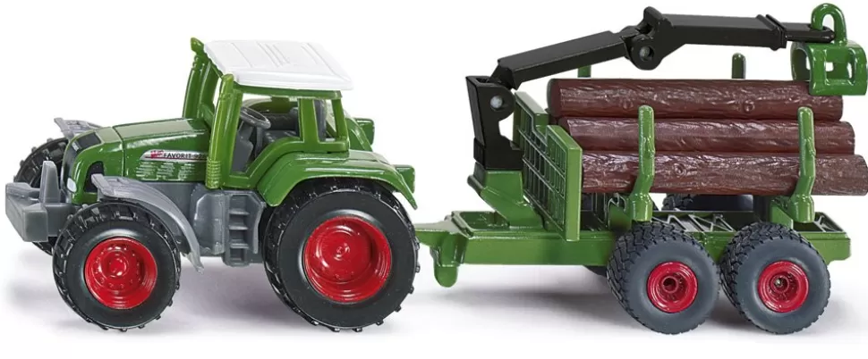 Siku Traktor mit Forstanhänger Best Sale
