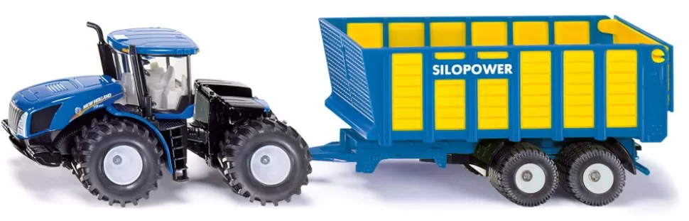 Siku Traktor mit Silagewagen Sale