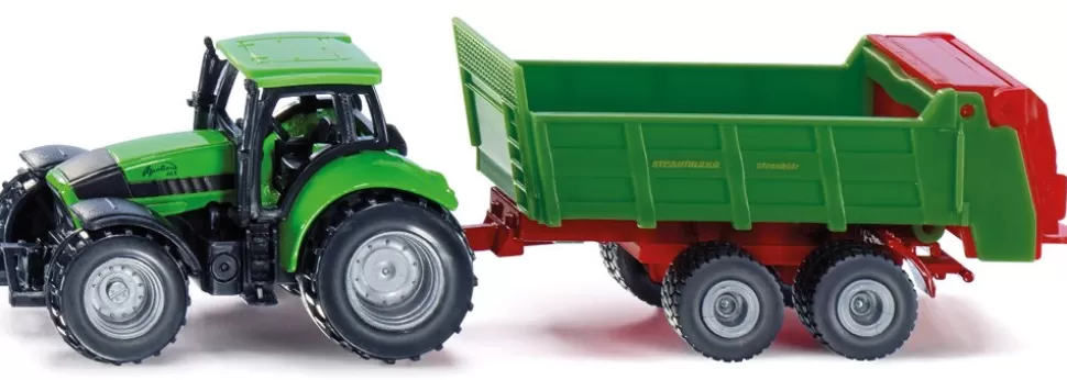 Siku Traktor mit Universalstreuer Fashion
