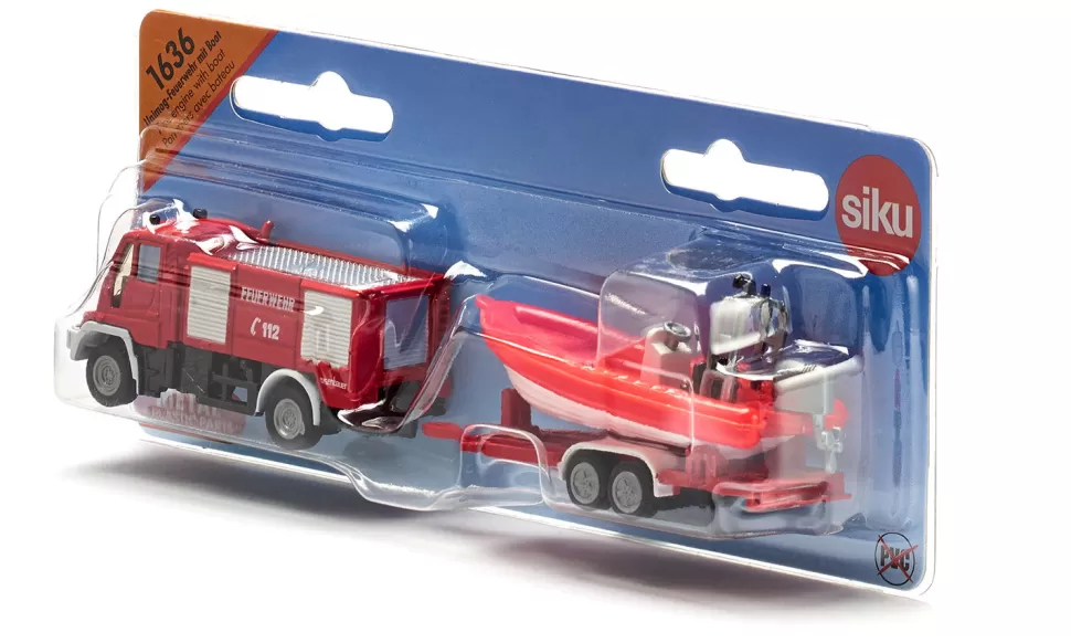 unimog_feuerwehr_mit_boot_4.webp Siku Unimog Feuerwehr mit Boot Sale
